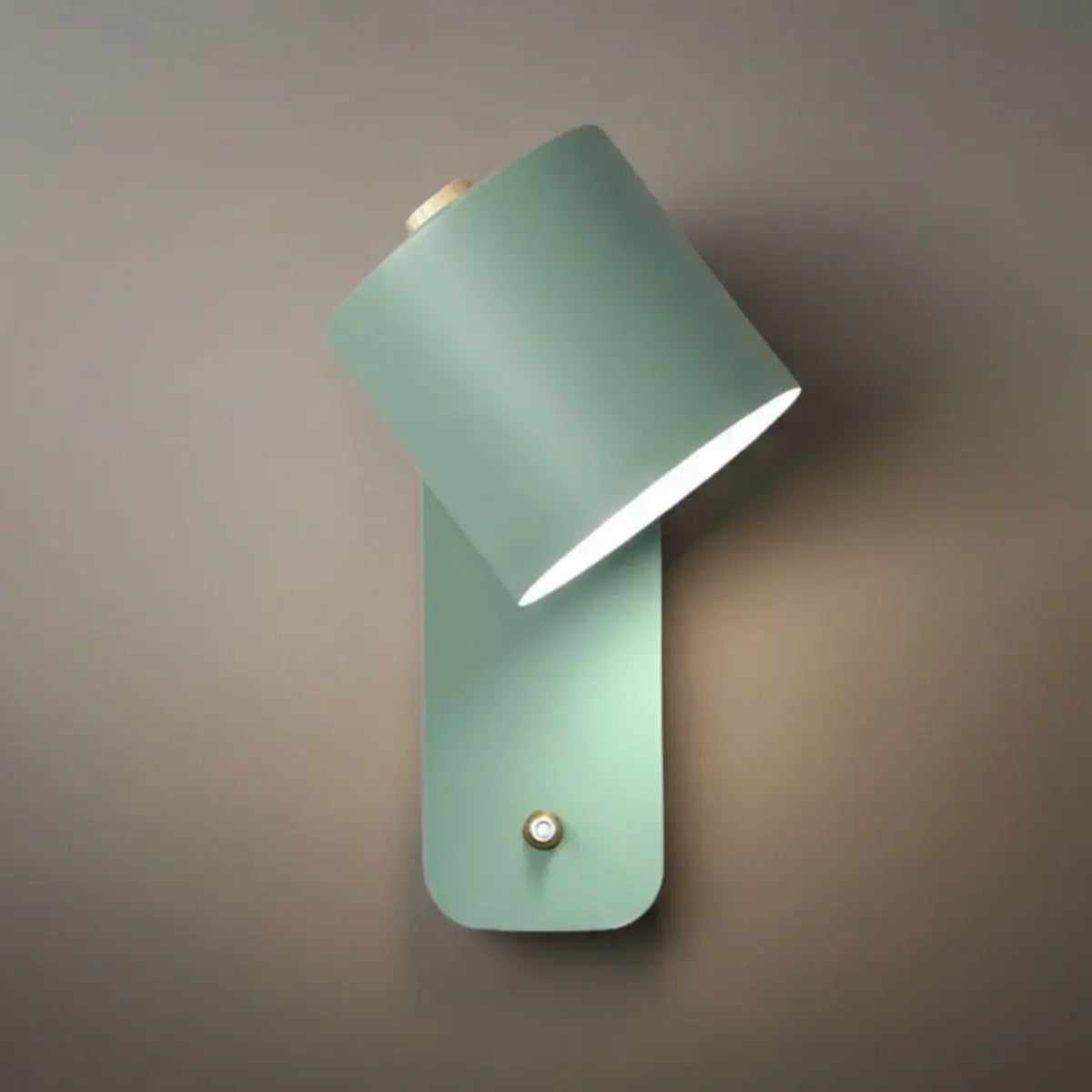 Modern Wall Lamp – Rotatable Cylinder Macaron Color Palette